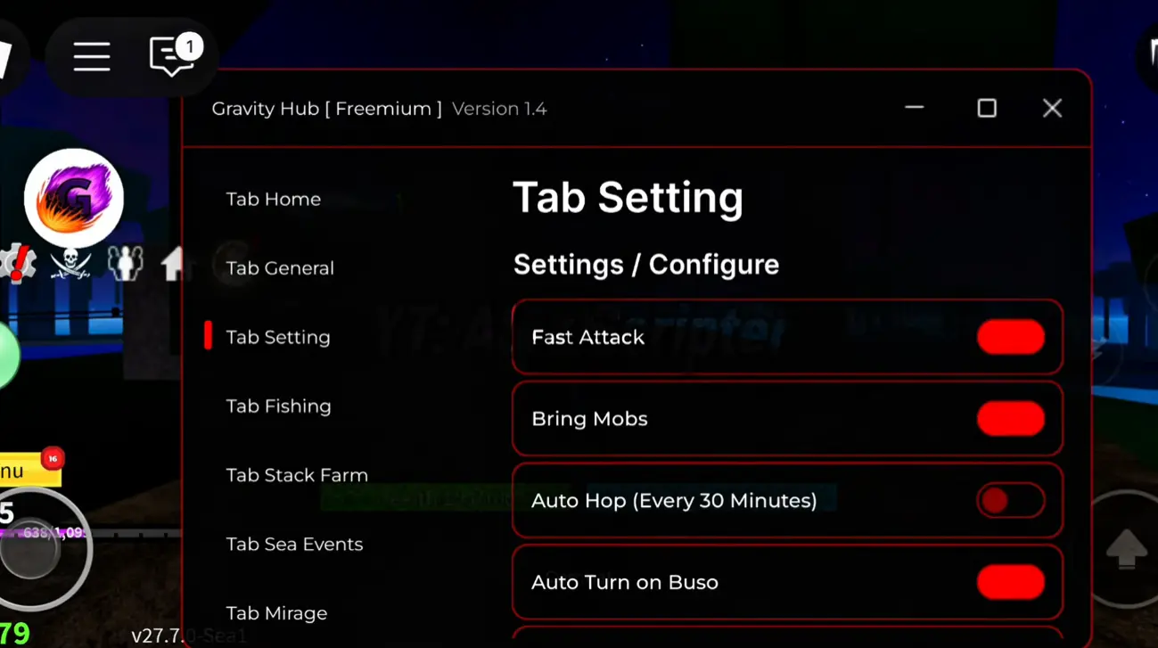 Volcano Executor Successfully Injecting Scripts in Roblox Blox Fruits